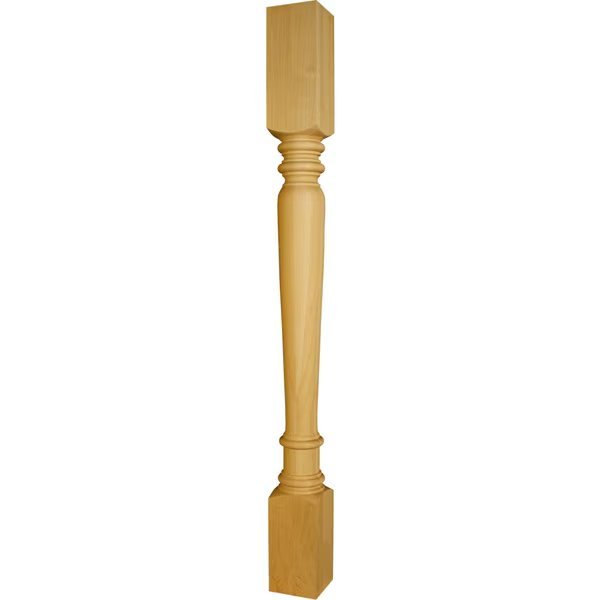 40 1/2 x 3 1/2 Extended Islander Island Leg in Knotty Pine, Osborne Wood Products, Mfr#: 1550P